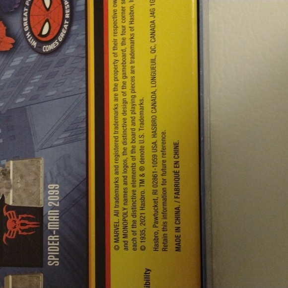 Monopoly marvel Spiderman edition board game new - Picture 10 of 10